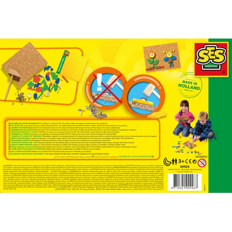 SES Creative - Hammer tic shapes imagination - (S00926)