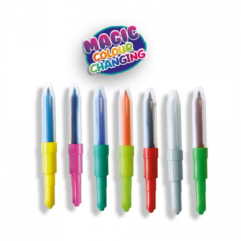 SES Creative Blow airbrush pens - Changement de couleur magique