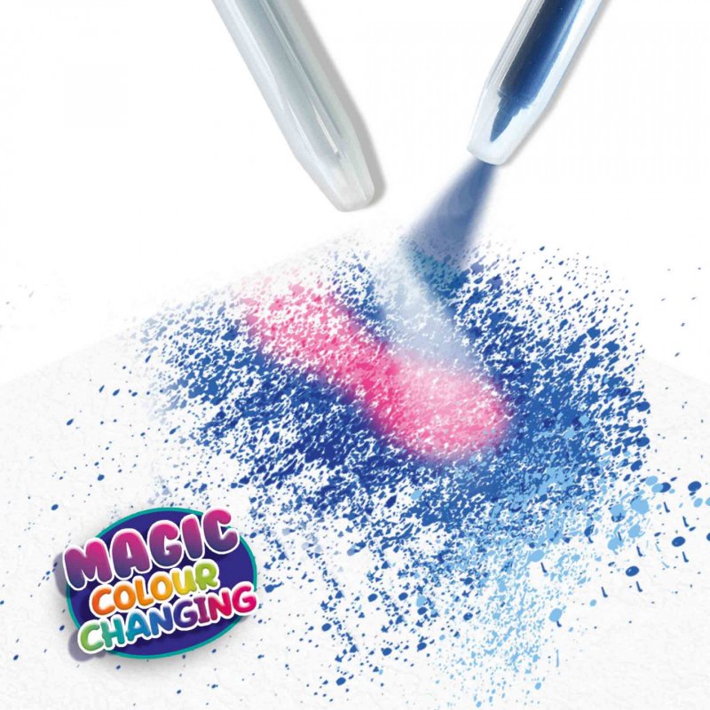SES Creative Blow airbrush pens - Changement de couleur magique