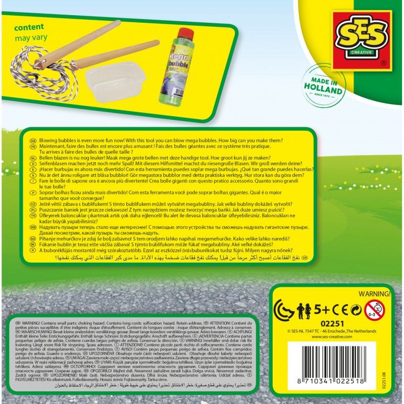 SES Creative Mega bubbles