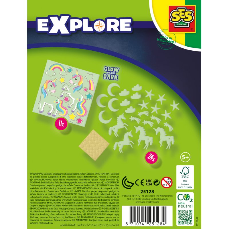 SES Creative - Glowing Unicorns - (S25128)