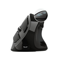 VOXX RECHARGEABLE ERGO WIRELESS MOUSE 2400 DPI RIGHT-HAND BQ 30