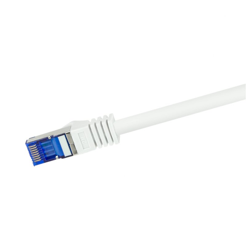 LogiLink C6A011S networking cable White 0.25 m Cat6a S/FTP (S-STP)