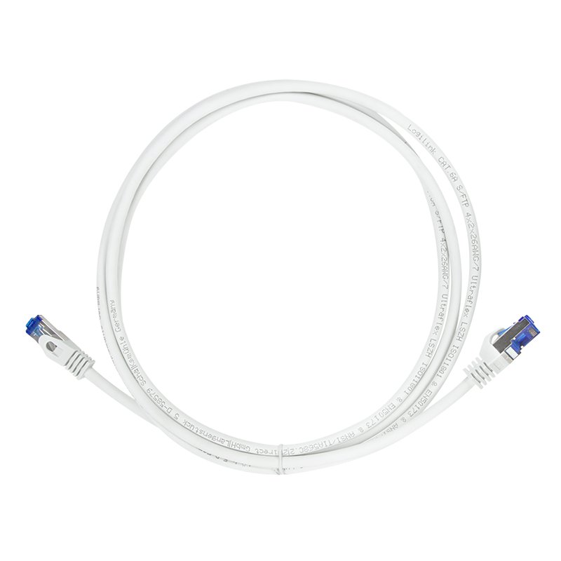 LogiLink C6A051S networking cable White 2 m Cat6a S/FTP (S-STP)