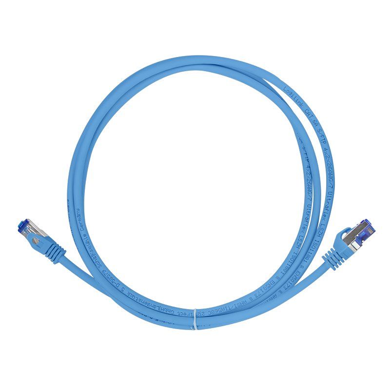 LogiLink C6A066S networking cable Blue 3 m Cat6a S/FTP (S-STP)