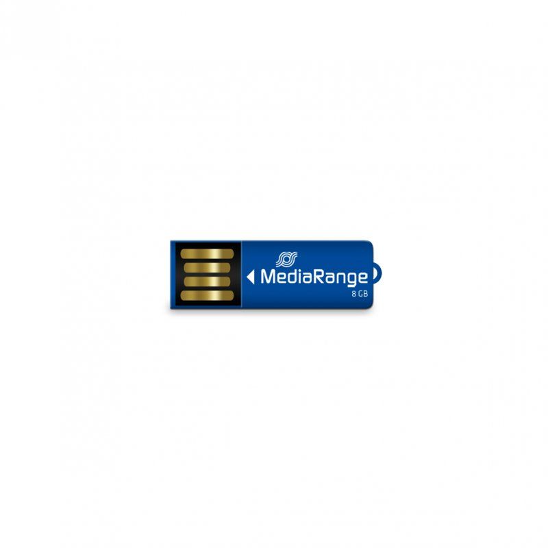 STOCK7 - MediaRange MR975 lecteur USB flash 8 Go USB Type-A 2.0 Bleu