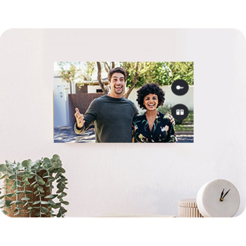 EZVIZ HP7 système vidéophone 17,8 cm (7") Noir, Argent