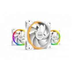 be quiet! Light Wings White | 120mm PWM Triple Pack Boitier PC Ventilateur 12 cm Blanc 3 pièce(s)