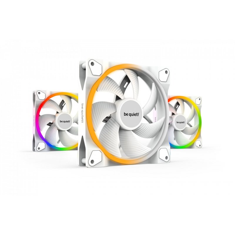 be quiet! Light Wings White | 140mm PWM Triple Pack Computer case Fan 14 cm 3 pc(s)