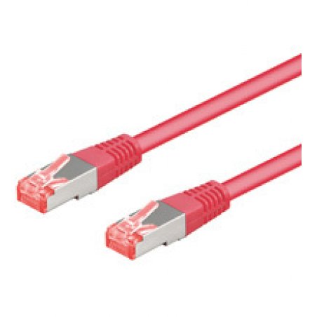 Goobay 1,5m CAT 6 Patchkabel, S/FTP (PiMF), Magenta