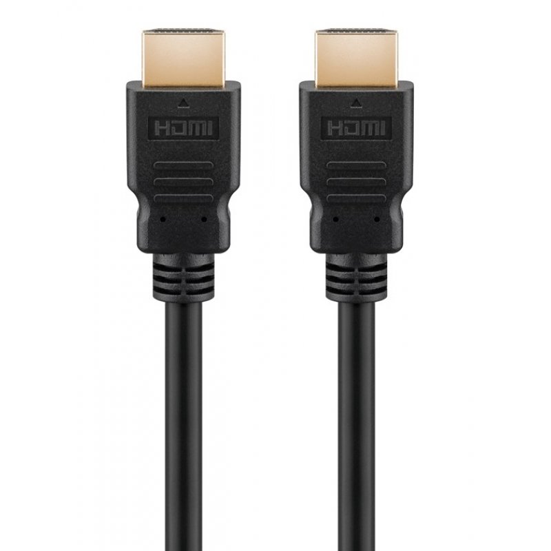 Goobay HDMI 2.1 Kabel - Ultra High-Speed mit Ethernet, 1,0m