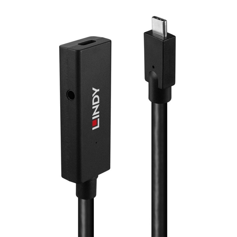 Lindy 43364 câble USB 5 m USB 3.2 Gen 2 (3.1 Gen 2) USB C Noir