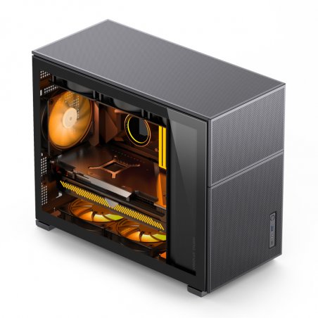Jonsbo D31 MESH mATX Gehäuse, Tempered Glass - schwarz
