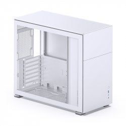 Jonsbo D41 ATX Gehäuse, Tempered Glass - weiß