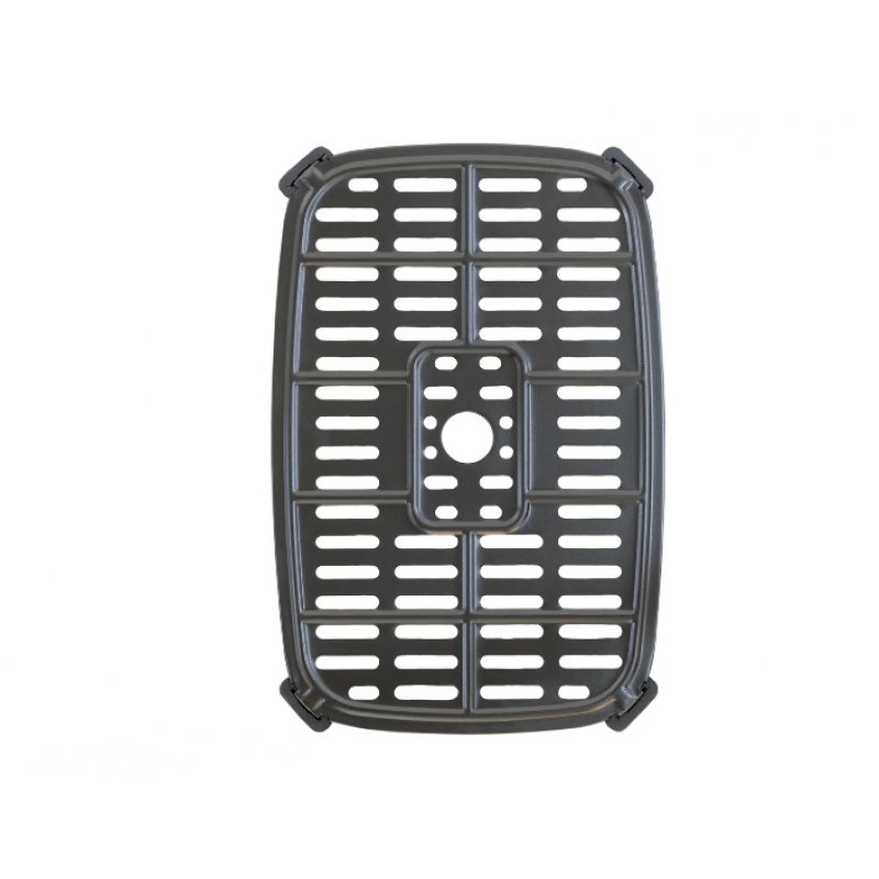 Unold 58685 friteuse Double 8 L Autonome 1700 W Friteuse d’air chaud Noir, Gris