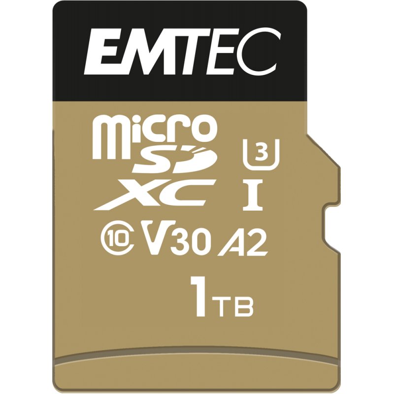 Emtec ECMSDM1TXC10SP mémoire flash 1 To MicroSDXC UHS-I Classe 10