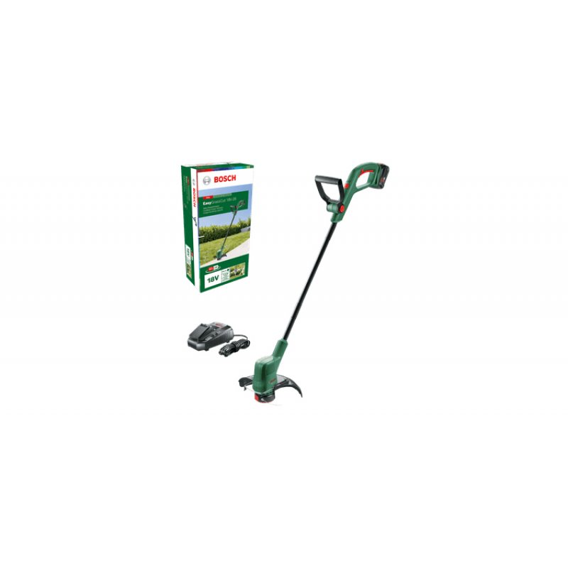 Bosch GrassCut 18V-26 26 cm Batterie Noir, Vert