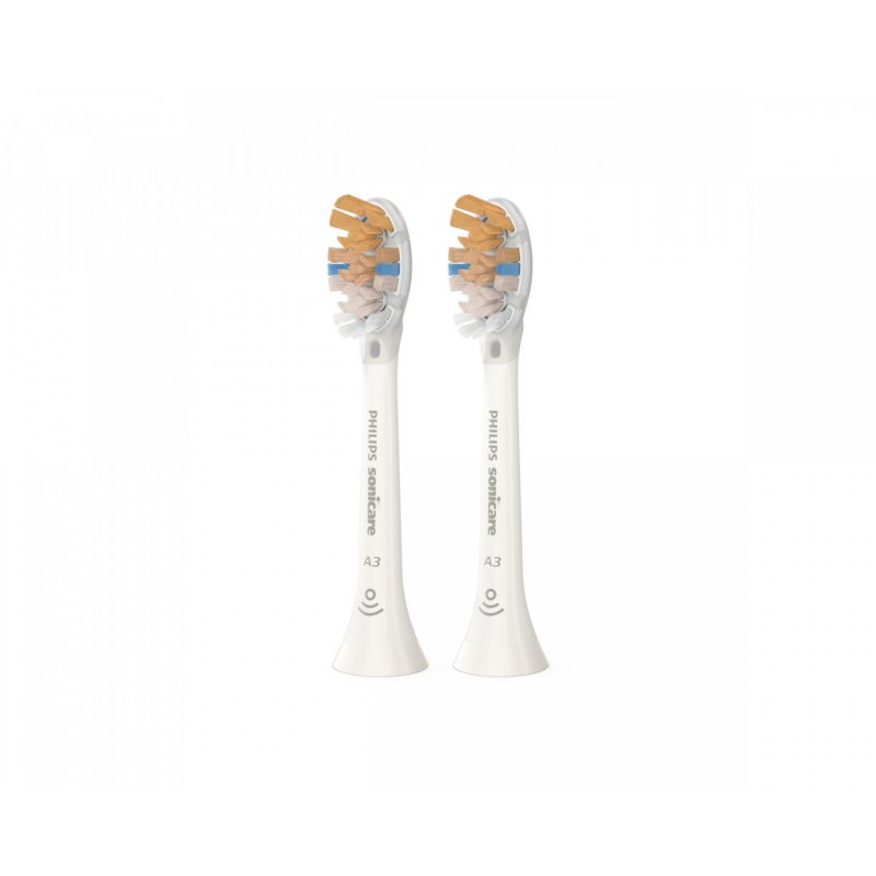 Philips A3 Premium All-in-One HX9092/10 2x Têtes de brosse-à-dents blanches