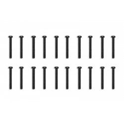 EK Water Blocks EK-Loop Phillips Head Screw Set M4 x 30 mm, 20 Stück - schwarz