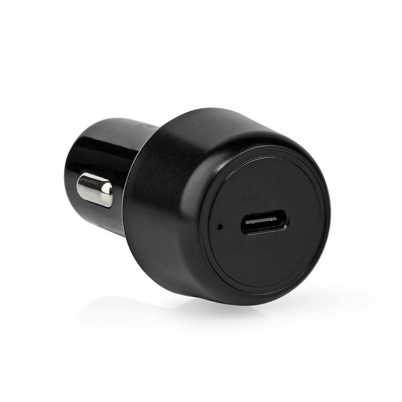 Nedis Auto-Ladegerät 45 W 3.0 A - Anzahl der Ausgänge: 1, Port Type: USB-C™, Automatische Spannungswahl