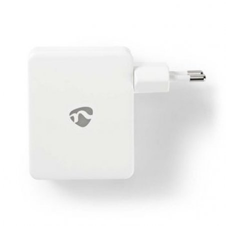 Nedis WCHAU481AWT mobile device charger Smartphone, Tablet White AC