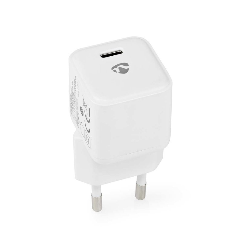 Nedis WCMPD30W100WT mobile device charger Smartphone, Tablet White AC Indoor
