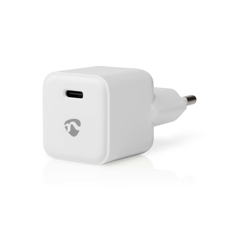 Nedis WCMPD30W100WT chargeur d'appareils mobiles Smartphone, Tablette Blanc Secteur Intérieure