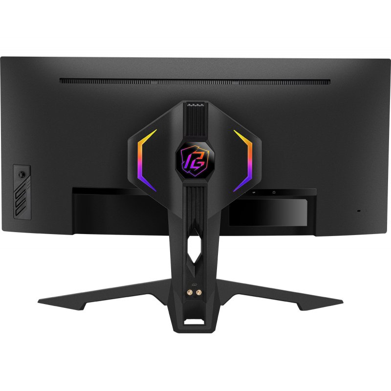 Asrock PG34WQ15R3A computer monitor 86.4 cm (34") 3440 x 1440 pixels Wide Quad HD OLED Black