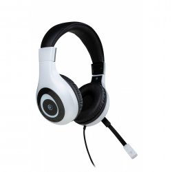 Bigben Interactive Wired Stereo Gaming Headset V1 Headphones Head-band Black, White