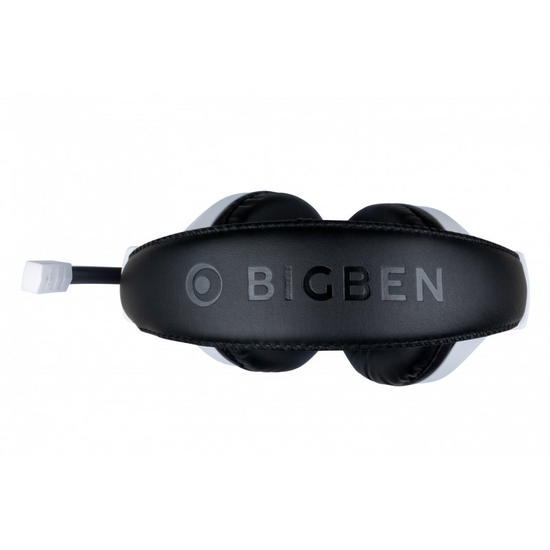 Bigben Interactive Wired Stereo Gaming Headset V1 Headphones Head-band Black, White