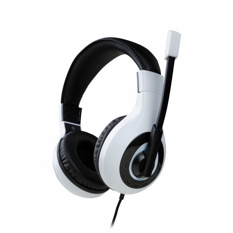 Bigben Interactive Wired Stereo Gaming Headset V1 Headphones Head-band Black, White