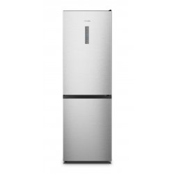 Hisense RB390N4BCC réfrigérateur-congélateur Pose libre 304 L C Acier inoxydable