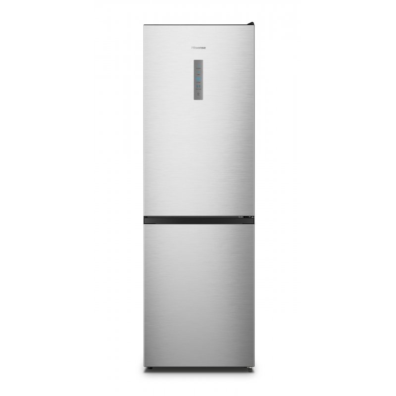 Hisense RB390N4BCC réfrigérateur-congélateur Pose libre 304 L C Acier inoxydable