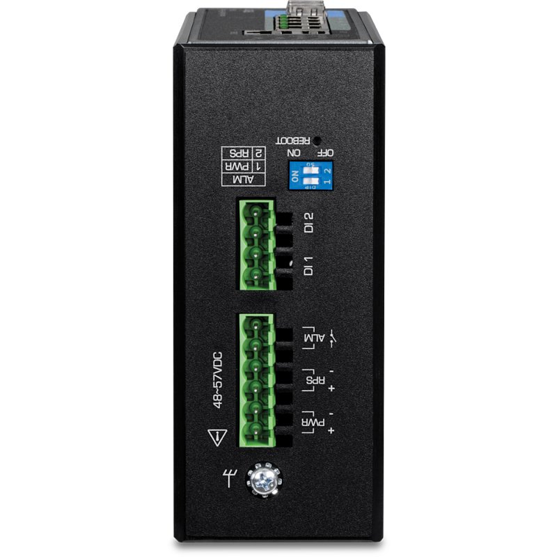 6-PORT INDUSTRIAL GIGABIT L2+ MANAGED POE++ DIN-RAIL SWITCH