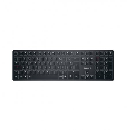 CHERRY KW X ULP clavier USB + RF Wireless + Bluetooth AZERTY Français Noir