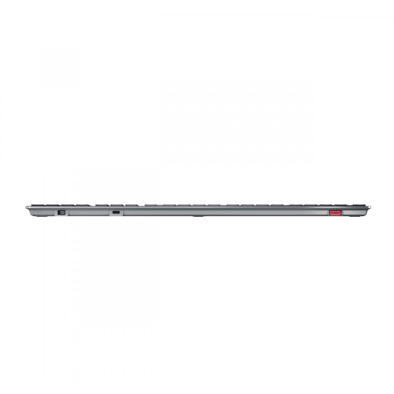 CHERRY KW X ULP keyboard USB + RF Wireless + Bluetooth QWERTY US International Black