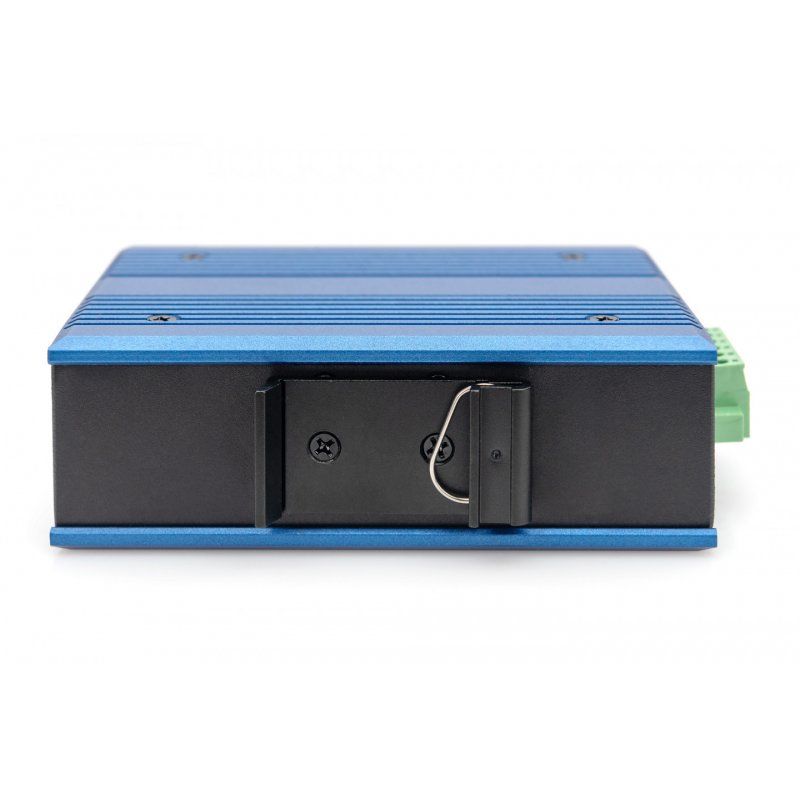 Digitus Commutateur PoE réseau Gigabit Ethernet 4 ports, industriel, non administrable, 1 liaison montante SFP