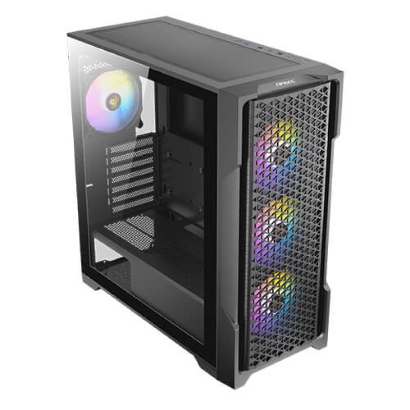 Boitier Moyen Tour ATX Antec AX90 RGB avec panneau vitré (Noir)