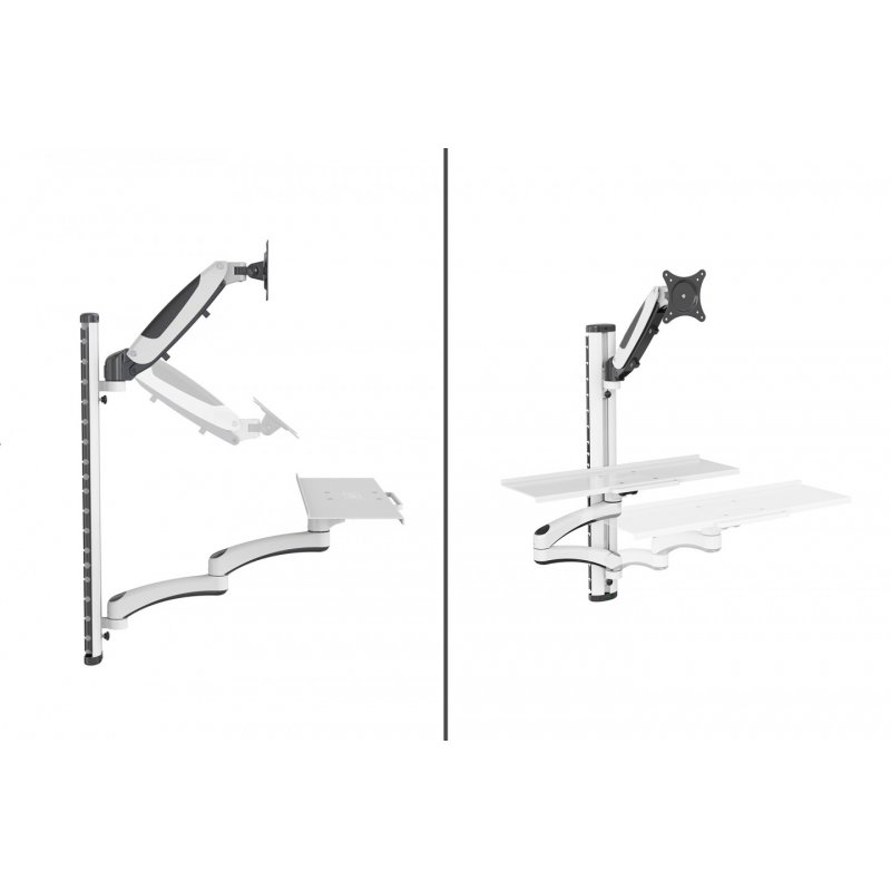 Digitus Workstation (monitor, keyboard, mouse) Wall Mount