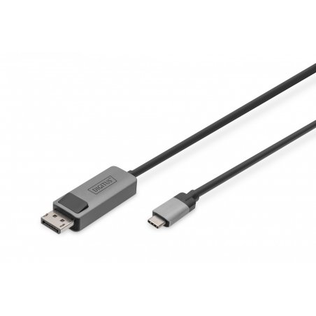DIGITUS - Video-Adapterkabel - DisplayPort zu 24 pin USB-C - 1 m