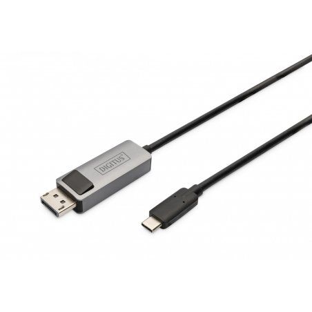 DIGITUS - Video-Adapterkabel - DisplayPort zu 24 pin USB-C - 2 m