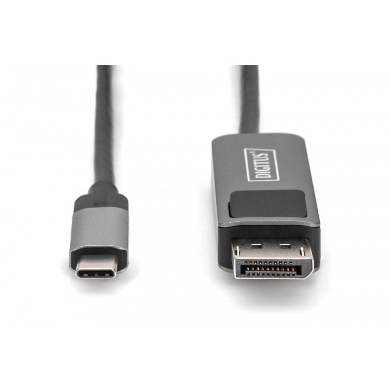 DIGITUS - Video-Adapterkabel - DisplayPort zu 24 pin USB-C - 2 m