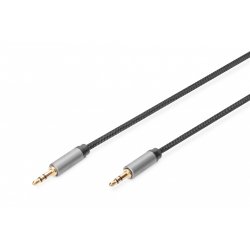 Digitus Câble de raccordement audio, jack 3,5 mm vers jack 3,5 mm
