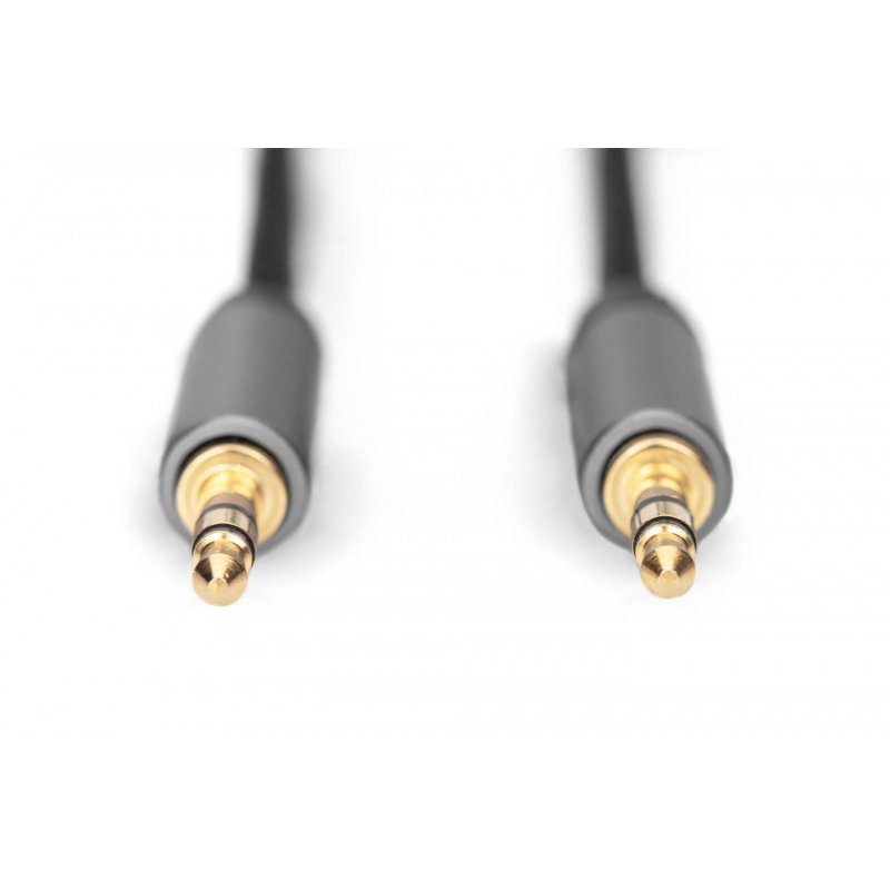 Digitus Câble de raccordement audio, jack 3,5 mm vers jack 3,5 mm