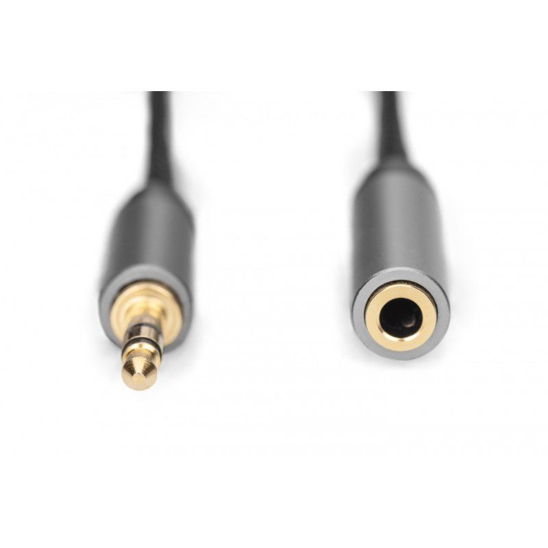 Digitus Audio Extension Cable, 3.5 mm jack to 3.5 mm socket