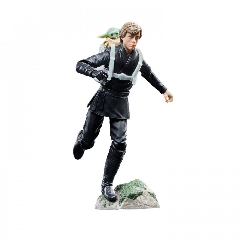 LIVRE DE BOBA FETT - Luke Skywalker & Grogu -Fig. Black Series 15cm