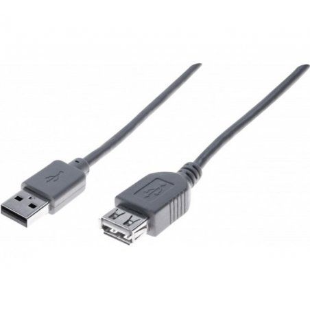 Hypertec 532414-HY câble USB 3 m USB 2.0 USB A Gris