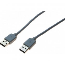 CABLE USB 2.0 2M TYPE 2*A/A M/M