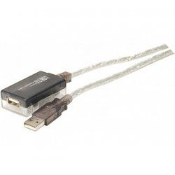 CUC Exertis Connect 149213 USB cable USB 2.0 USB A Grey, Transparent