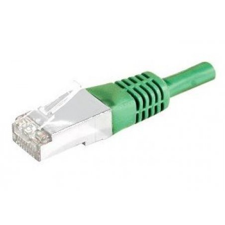 Dexlan 2m Cat5e FTP câble de réseau Vert F/UTP (FTP)